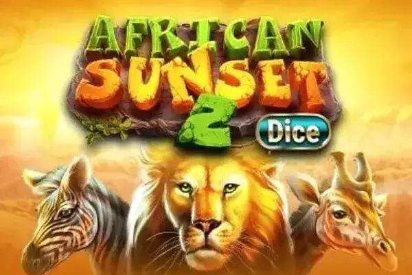 African Sunset 2 Dice